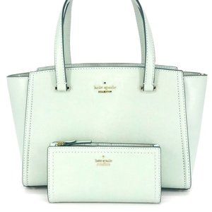 2PCS Kate Spade Small Geraldine Satchel Wallet Set